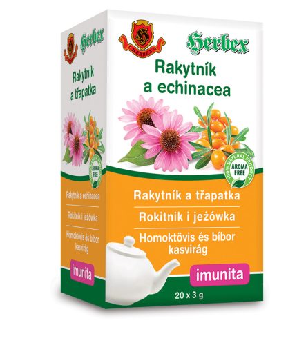 Herbex homoktövis és bíbor kasvirág tea 20x3g 60 g