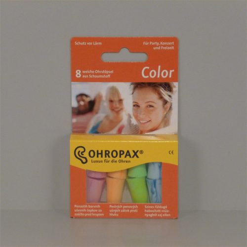 Ohropax color füldugó 8 db