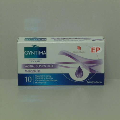 Gyntima hüvelykúp menopausa 10 db