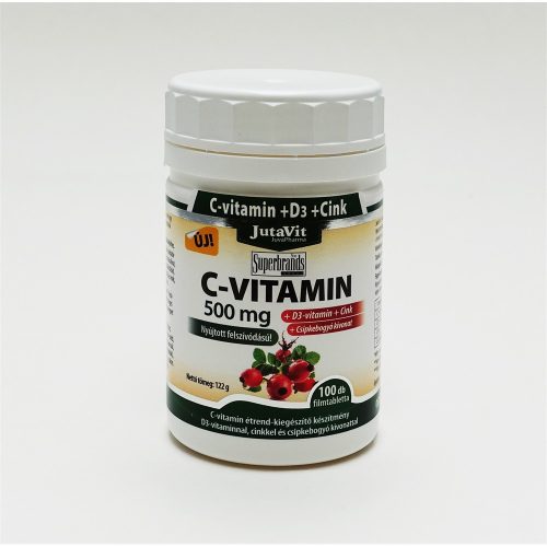 Jutavit c-vitamin 500 mg+d3+cink 100 db