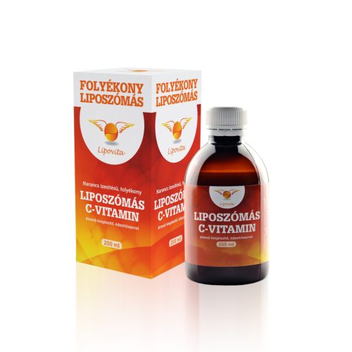 Lipovita folyékony liposzómás c vitamin 200 ml