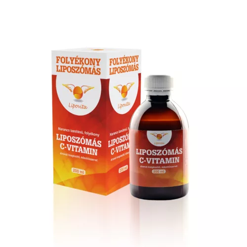 Lipovita folyékony liposzómás c vitamin 200 ml