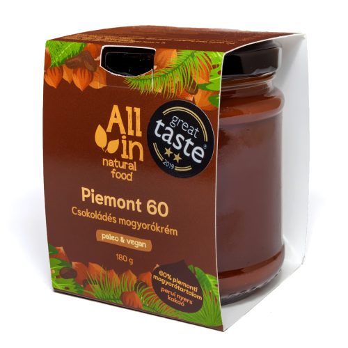 All in mogyorókrém piemont 60 csokoládés 180 g