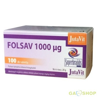 Jutavit folsav 1000 µg 100 db