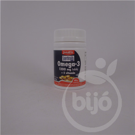 Jutavit omega-3 halolaj + e-vitamin 1200 mg 40 db