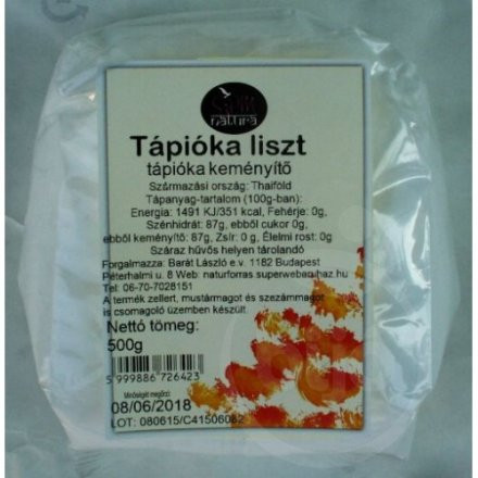 Szpm tápióka liszt 500 g