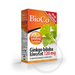 Bioco ginkgo biloba tabletta 120mg 90 db