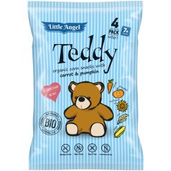 Teddy bio kukoricás snack 4x15g 60 g