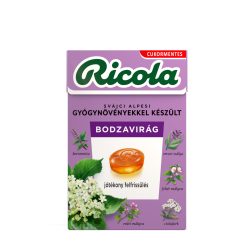 Ricola cukorka bodzavirág 40 g