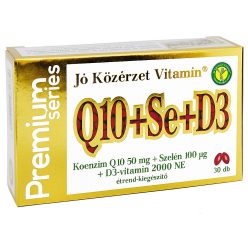   Jó Közérzet koenzim q10+szelén+d3 prémium lágyzselatin kapszula 30 db