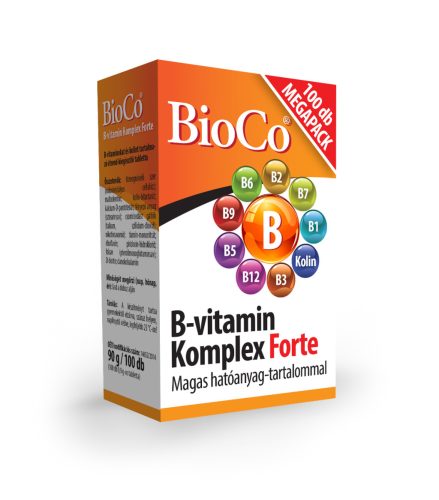 Bioco b-vitamin komplex forte tabletta 100 db