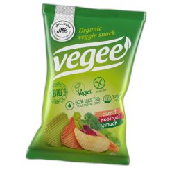 Organique bio burgonya snack zöldséges vegee 85 g