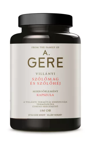 Gere villányi szőlőmag és héj mikroőrlemény kapszula 180 db