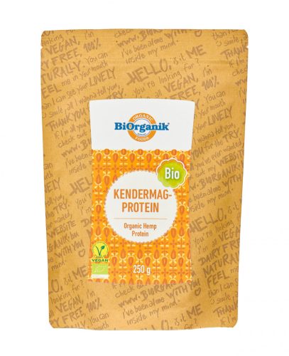 Biorganik bio kendermagprotein 58% fehérjetartalommal 250 g