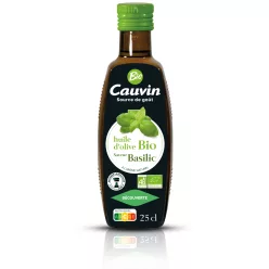 Cauvin bio bazsalikomos olívaolaj 250 ml