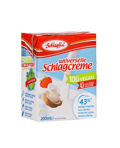 Schlagfix vegan habkrém 15% 200 ml