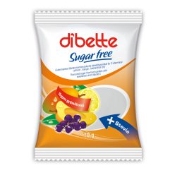   Dibette cukormentes vegyes gyümölcs ízű cukorka édesítőszerekkel 70 g