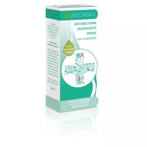 Aromax légfrissítő spray borsosmenta-eukaliptusz-rozmaring 20 ml