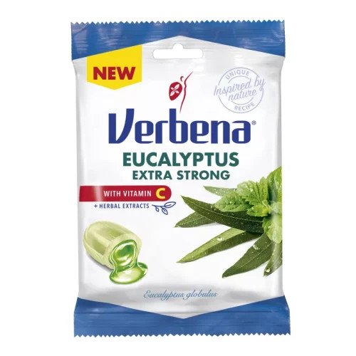 Verbena cukorka eukaliptusz 60 g