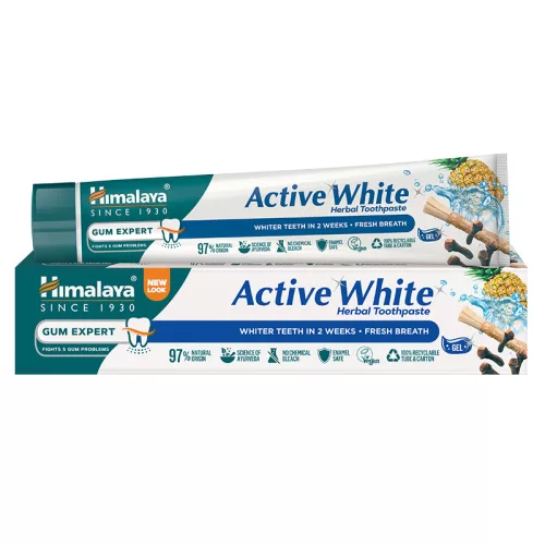 Himalaya active white fogkrém fogfehérítő gél 75 ml