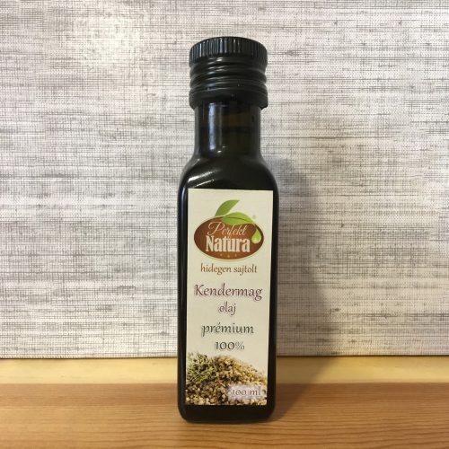 Perfekt Natura hidegen sajtolt kendermag  olaj 100 ml