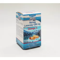 Jutavit norvég lazacolaj omega3 kapszula 100 db