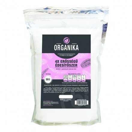 Organika 4x erősségű édesítőszer 500 g