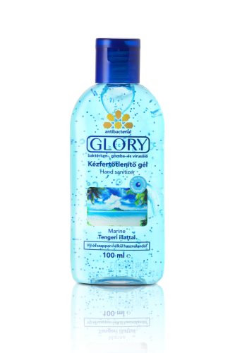 Glory kézfertőtlenítő gél tengeri 100 ml