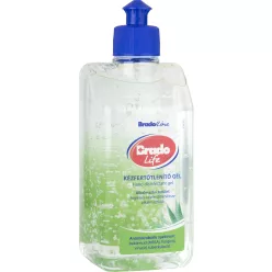 Bradolife kézfertőtlenítő gél aloe vera 500 ml