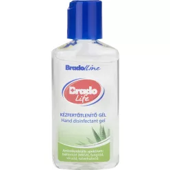 Bradolife kézfertőtlenítő gél aloe vera 50 ml