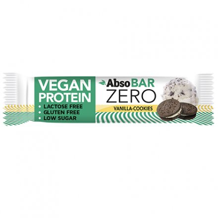 Absorice absobar zero vegan proteinszelet vanilla cookies 40 g