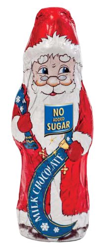 Dibette nas mikulás figura tejcsokoládé hozzáadott cukor nélkül, édesítőszerrel 25 g