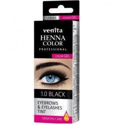   Venita henna color gyógynövényes szemöldök festék 1.0 fekete 15 g