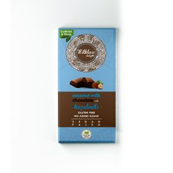   Health Market Milkless Delight Kókusztejes csokoládé egész mogyoróval 80g