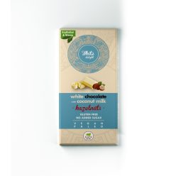   Health Market White Delight Kókusztejes fehércsokoládé egész mogyoróval 80g