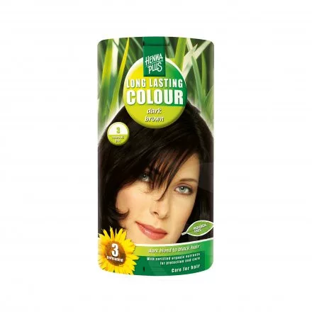 Hairwonder tartós hajfesték sötétbarna 3.0