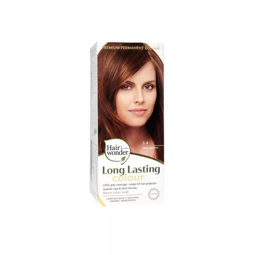 Hairwonder tartós hajfesték indián nyár 5.4