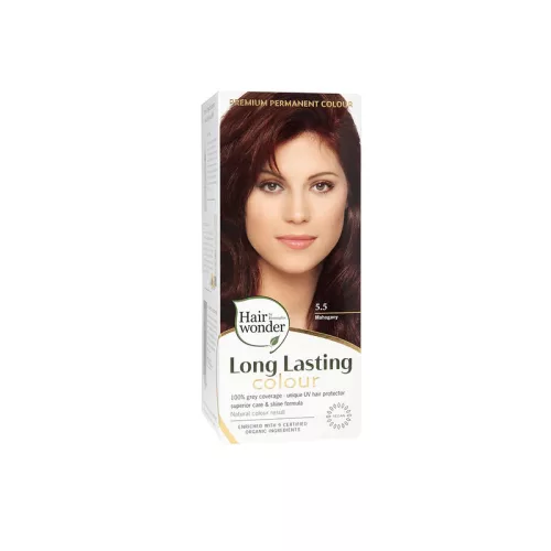 Hairwonder tartós hajfesték mahagóni 5.5