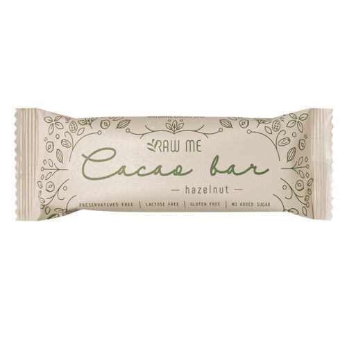 Raw Me cocoa bar törökmogyorós szelet 40 g