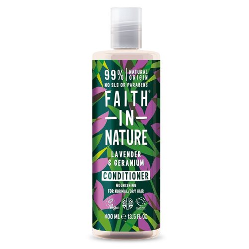 Faith in nature hajkondícionáló levendula-geránium 400 ml