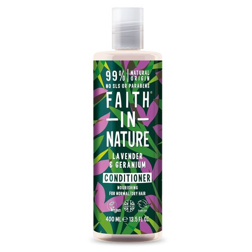 Faith in nature hajkondicionáló levendula-geránium 400 ml