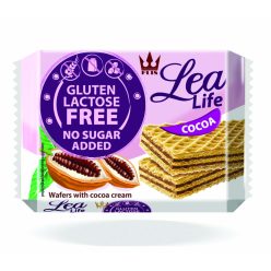   Lea life kakaós ostyaszelet hozzáadott cukor-, glutén-, laktóz nélkül 95 g