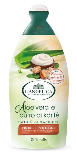 Langelica officinalis hab&tusfürdő aloe vera-shea vaj 500 ml