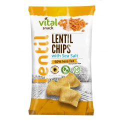 Vital lencse chips tengeri sóval 65 g