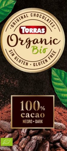 Torras bio 100% kakaótartalmú étcsokoládé 100 g