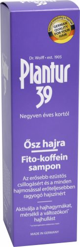 Plantur 39 fito-koffein sampon ősz hajra 250 ml