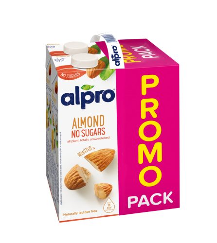 Alpro cukormentes pörkölt mandulaital 4x1000 ml