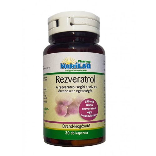 Nutrilab rezveratrol kapszula 30 db