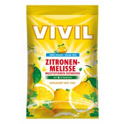   Vivil cukormentes multivitaminos frissítő citromos cukor 60 g