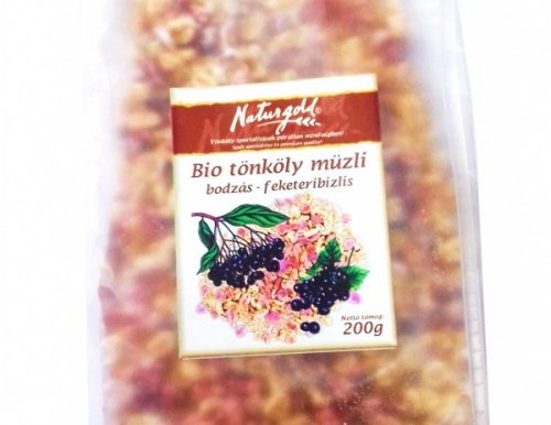 Naturgold bio tönköly müzli bodzás-feketeribizlis 200 g